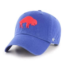 Buffalo Bills 47 Brand Legacy Logo Clean up Dad Hat Cap NWT