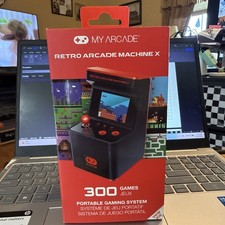 My Arcade - Retro Arcade Machine X Portable Gaming Mini Arcade Cabinet 300 Games