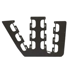 Ranger Boat Fishing Rod Holder Panel 340006 | Black Starboard