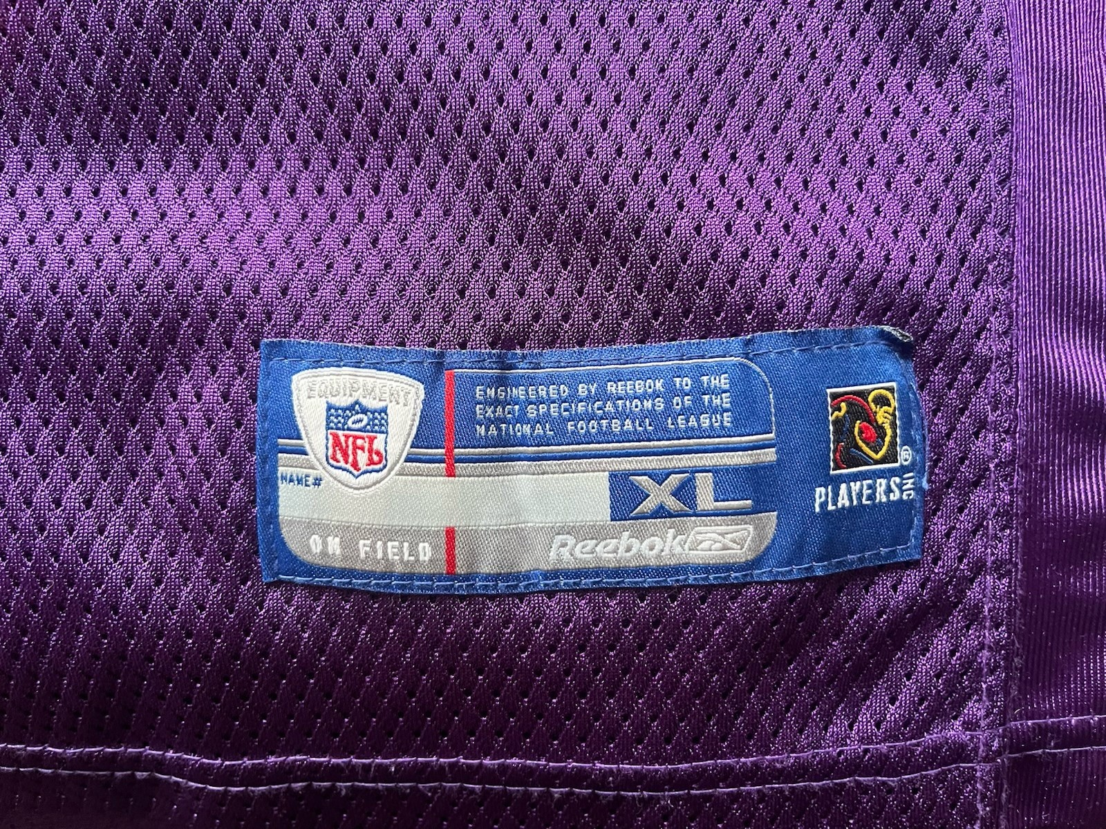 REEBOK Mewelde Moore #30 Minnesota Vikings Reebok Jersey Youth XL 18-20 Purple thumbnail 5