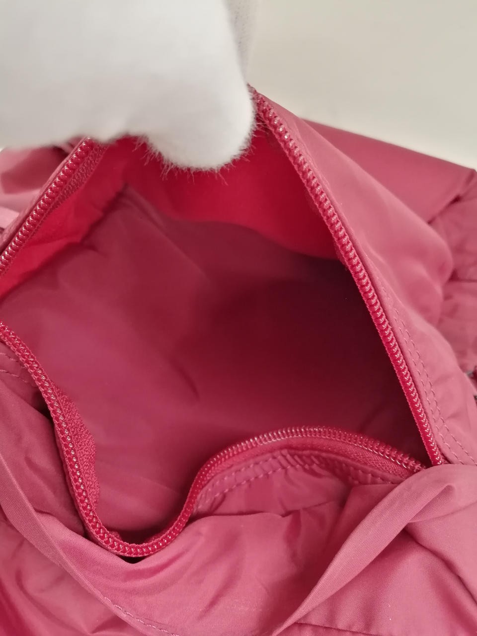 CAPE BACKPACK Model RED Handle Missing Stain PORT… - image 15