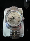 Timex Sprite 1975 Silver Tone Mens Vintage 1970s Mechanical Watch