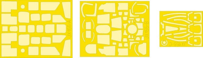 Eduard Accessories Jx155 - 1:32 B-17G For Hk Models - Masking Film - New