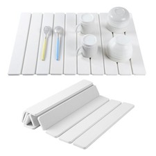 Stone Drying Mat for Kitchen Counter, Large Foldable Diatomaceous Earth Dish ...