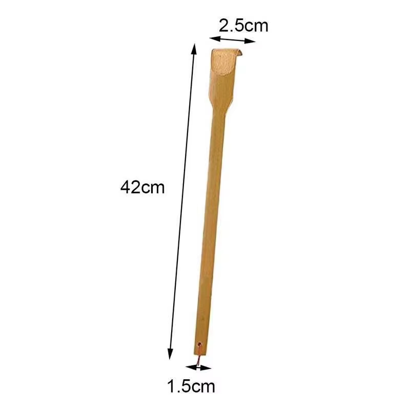 Bamboo Back Scratcher Anti-Itch Massager for Elderly Health Care Body Scraper Co