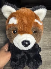 Teddy Mountain "Paprika" the Red Panda Plush Stuffed Animal 9in Tall 14in Long