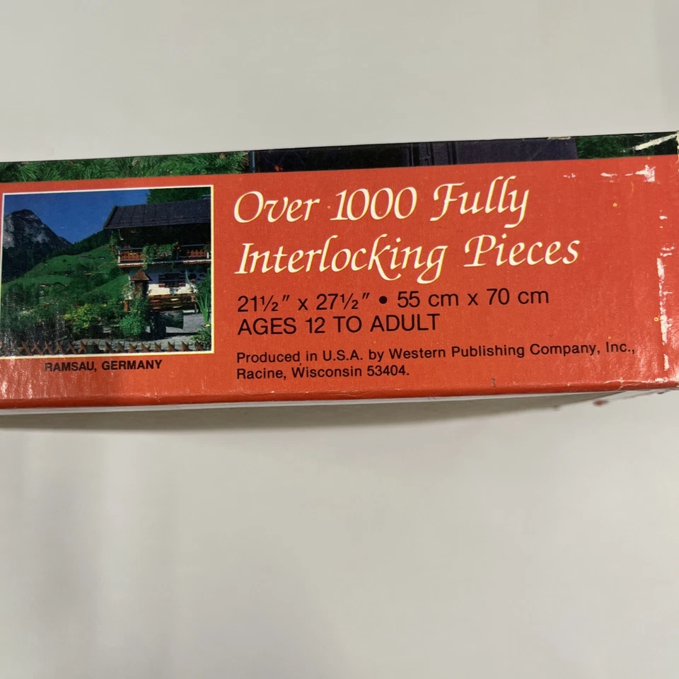 Guild 1000 Piece Puzzle Ramsau Germany  - Image 4 of 4