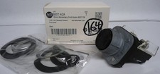 Allen Bradley 800T-A2A 30mm Pushbutton, 1 N.O. 1 N.C. Contacts, Flush Black, NOS