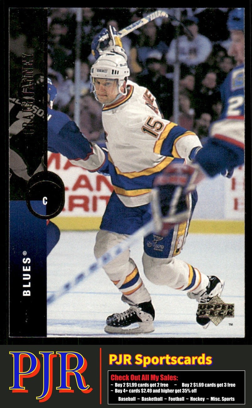 Craig Janney 1994-95 Upper Deck #18 St. Louis Blues