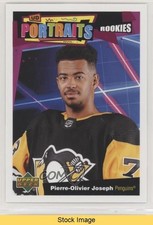2020-21 Upper Deck UD Portraits Rookies Pierre-Olivier Joseph #P-69 READ 8tn