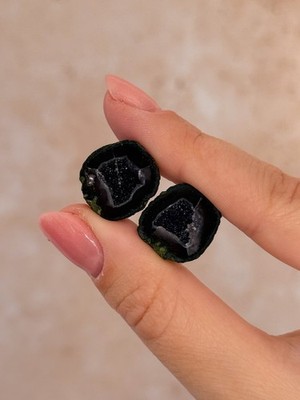 Tabasco Mini Geode Paar Kristall aus Mexiko (C)