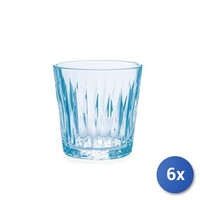 6X Pasabahce Luzia GläSer Aus Glas Blau 30 Cl