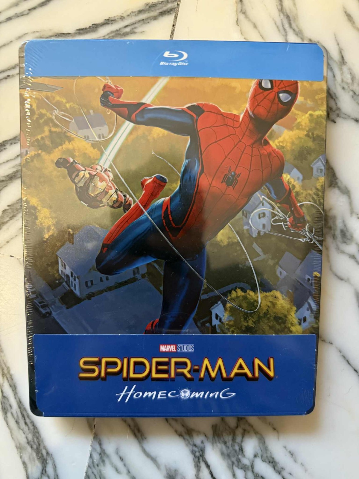 SPIDER-MAN HOMECOMING BLU-RAY STEELBOOK NUOVO SIGILLATO MARVEL STUDIOS