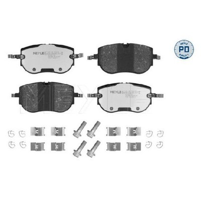 Meyle Bremsbelagsatz Bremsklötze vorne 1EA698151P 21217451