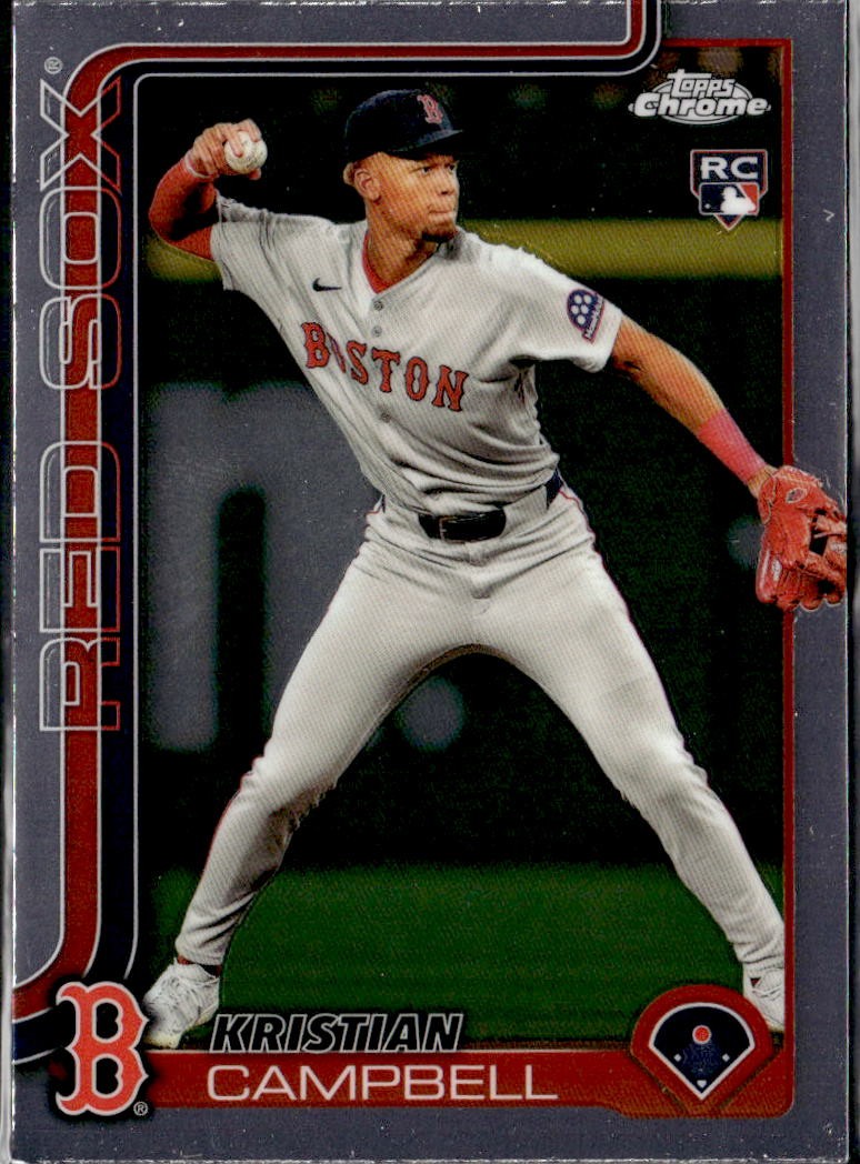 2025 Topps Chrome Kristian Campbell #171 RC