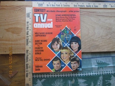 tv star annual magazine no. 23 1967