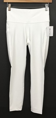 NWT Athleta Interval Stash 7/8 Tight White Leggings Size S