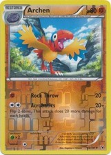Lightly Played Archen - 66/101 - Uncommon - Reverse Holo Pokemon Noble Victories on eBay