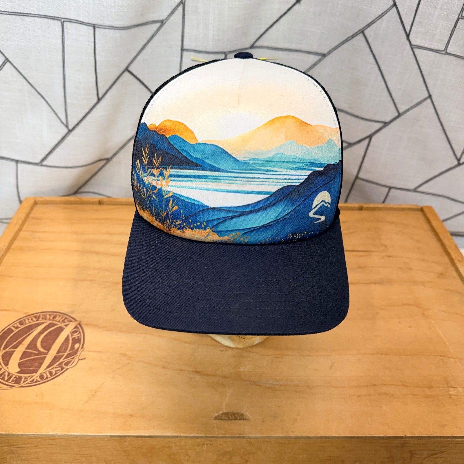 Sunday Afternoons Artist Series River Valley Trucker Hat Blu