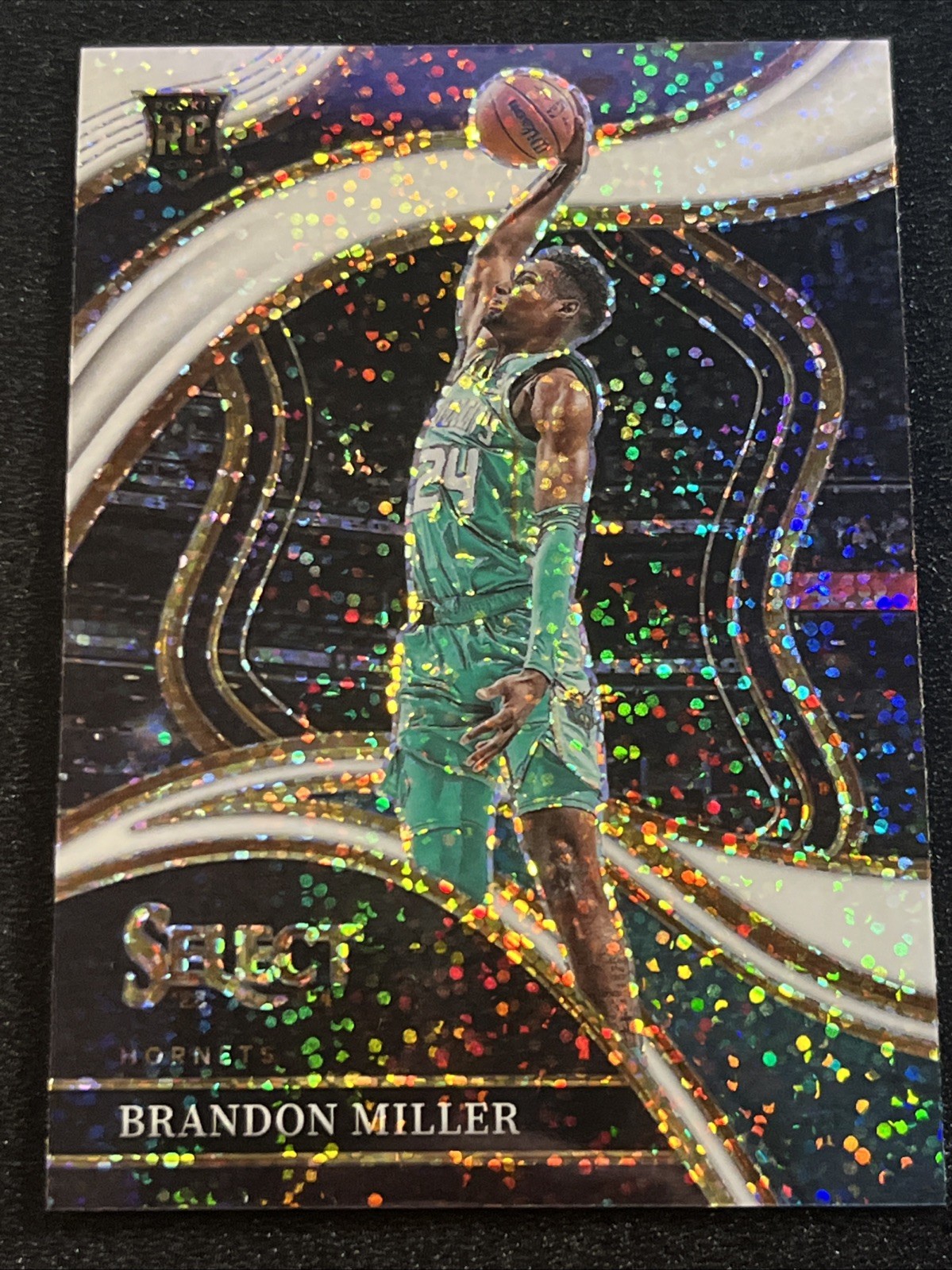 2023-24 Panini Select - Courtside Brandon Miller #286 White Sparkle Prizm RC 🔥