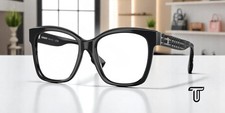 BURBERRY BE2363 3001 Sylvie Black Demo Lens 53 mm Women's Eyeglasses