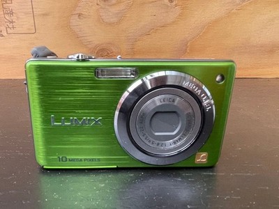 Panasonic LUMIX DMC-FS7 グリーン デジタルカメラ Panasonic LUMIX DMC-FS7 Compact Digital Camera Lime Green Used | eBay