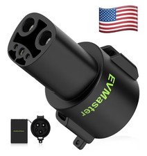 J1772 to Tesla Charger Adapter, 80 Amp 240V AC, SAE J1772 EV Charging Adapter...