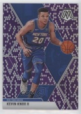 2019-20 Panini Mosaic Purple Snakeskin Prizm 7/24 Kevin Knox II #131 00em