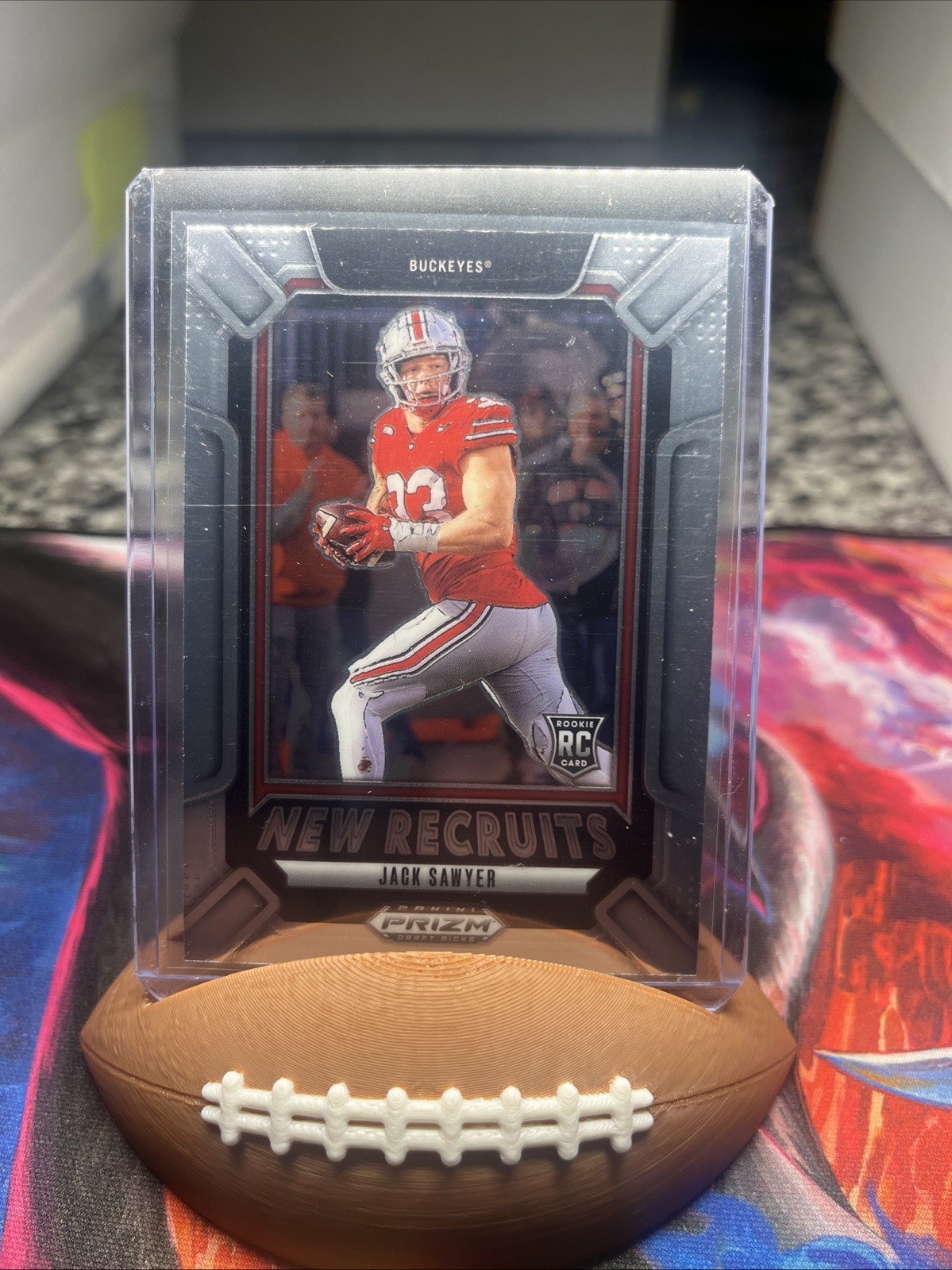 Jack Sawyer Panini Prizm Draft Picks New Recruits #4 Base