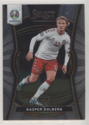 2020 Panini Select UEFA Euro Preview Unlimited Potential Kasper Dolberg n1u