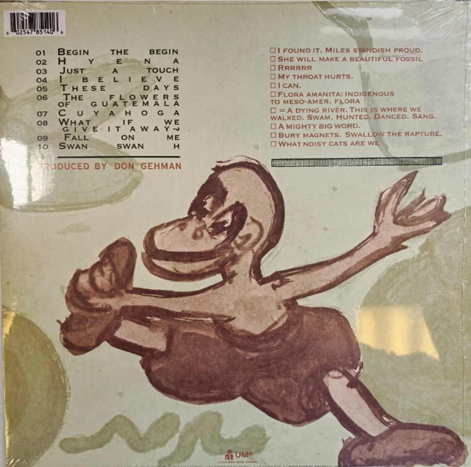 R.E.M. Lifes Rich Pageant LP Album Vinyl Record 2016 Reissue 180gram on I.R.S. - Image 2 of 4