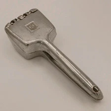 Vintage Irvinware USA Cast Aluminum 7" Ice Crusher, Juicer