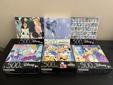 500 Pieces Jigsaw Disney Princess Cinderella Frozen Donald Beauty Puzzle Lot 6