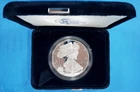 2001-W US Mint American Eagle 1 Oz 999 Silver Proof Coin