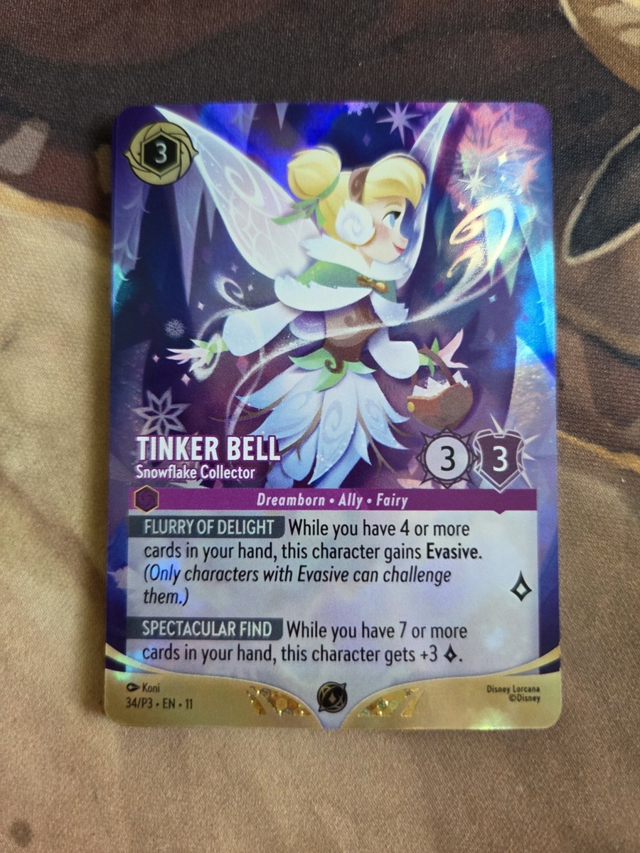 Tinker Bell - Snowflake Collector (Store Championship) 33 Lorcana