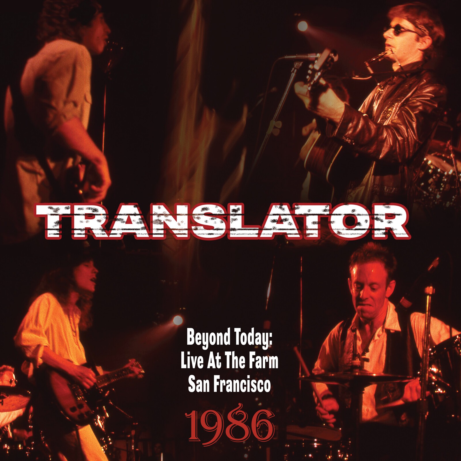 Translator Beyond Today: Live At the Farm San Francisco 1986 LP Vinyl LIB2105