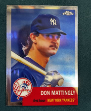 2022 Topps Chrome Platinum Anniversary Don Mattingly #6 New York Yankees Base