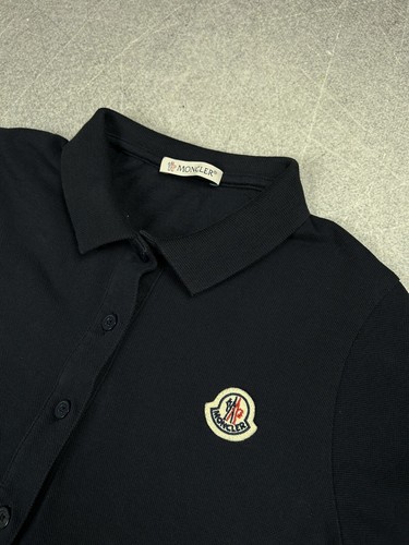 Moncler Midi Logo Dress Polo Shirt Kids Girls 140 cm (10 Years) Navy Blue - Picture 5 of 18