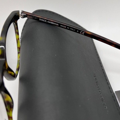 DOLCE & GABBANA DG 3269 502 Women Eyeglasses 49-21-140 Havana 100% Authentic - Picture 4 of 6