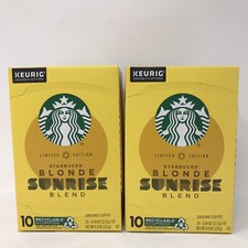 starbucks blonde sunrise blend k cups