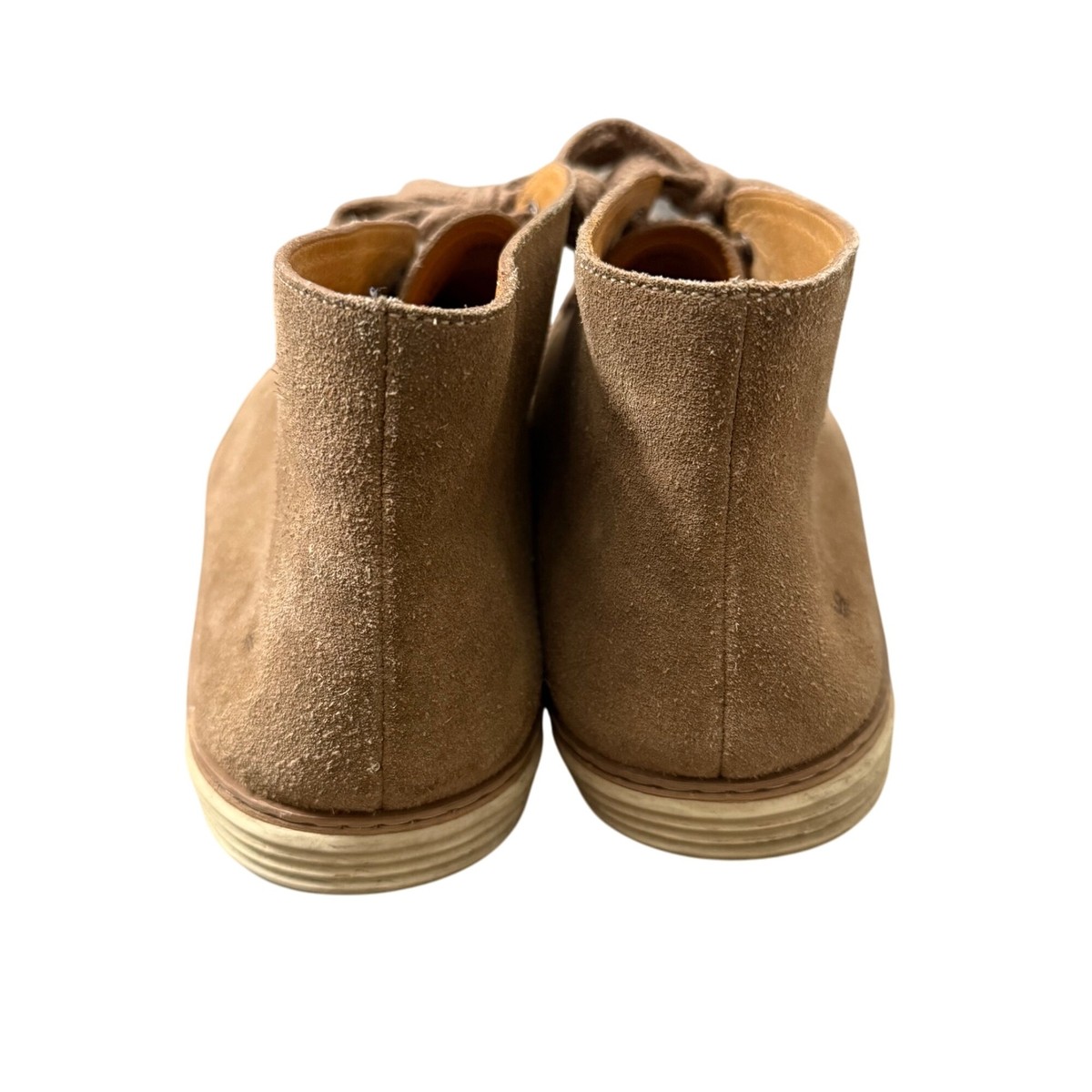Peter Millar Crown Tan Suede Leather Chukka Desert Boots  display picture 1