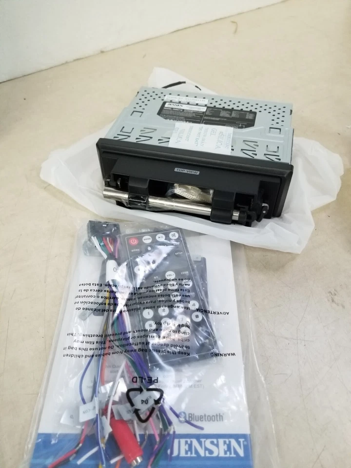 Jensen CMM710 1-DIN Digital Media Car Stereo, 10.1" Touchcreen USB Mirroring - Image 4 of 4