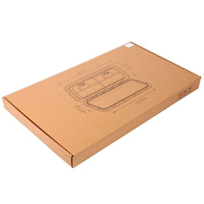 Boat Hatch Cover Amarine Made 24x14" Boat Deck Hatch - Weatherproof ABS Storage Hatch With Non-Slip Lid Boat Storage Hatch - Foto 10