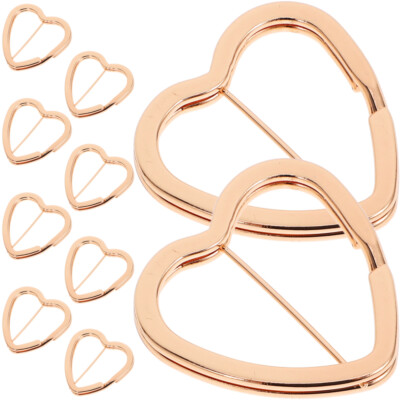 2 Pack Heart Key économies Ring Man Keyring Chains for Craft Metal Keychain