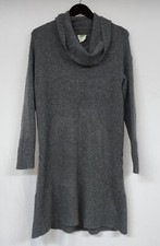 Anthropologie Gray Wool Blend Cowlneck Sonoran Sweater Dress Women’s Medium