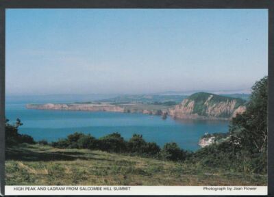 Devon Postkarte - High Peak und Ladram vom Salcombe Hill Summit RR4019