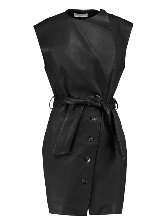 iro leather dress NWT $1650 HARYSSA FR 34 deenaq