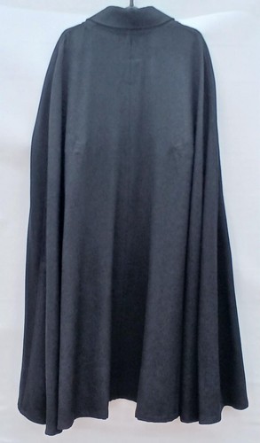 Cappotto Yohji Yamamoto POUR HOMME lana nero 100% lana made in Japan taglia 2 - Foto 2 di 16