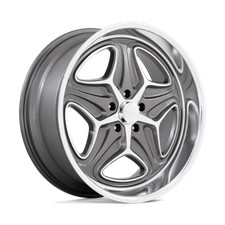 Foose 1pc F172 Merlot 22x10.5 5x120.65 6mm Anthracite Machined Wheel