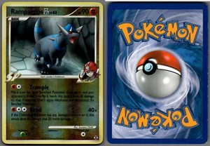 2009 Pokemon, Rising Rivals, #11/111 Rampardos GL Lv. 63, Reverse Holo Rare